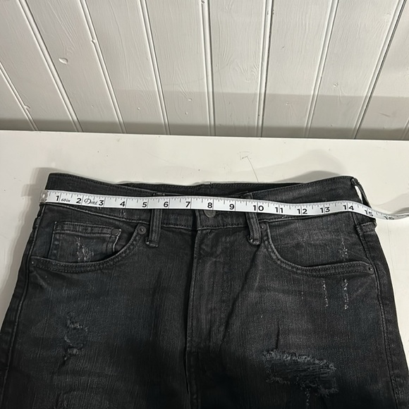 6- Size 31/32 H&M skinny coupe Moulante & Denim Black, black, stretchy - Picture 7 of 10